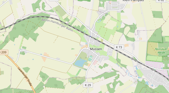 Reiterferien auf Karte