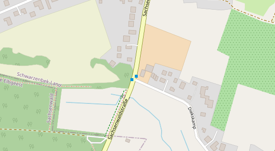 Reiterferien auf Satellitenbild