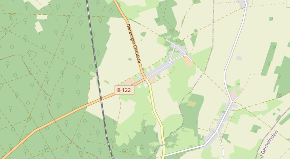 Reiterferien auf Karte