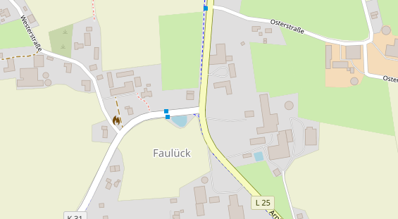 Reiterferien auf Karte