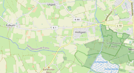 Reiterferien auf Karte