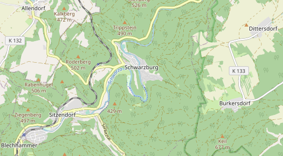 Reiterferien auf Karte