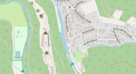 Reiterferien auf Karte