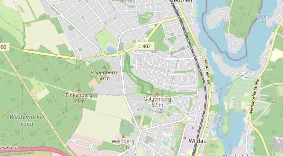 Reiterferien auf Karte