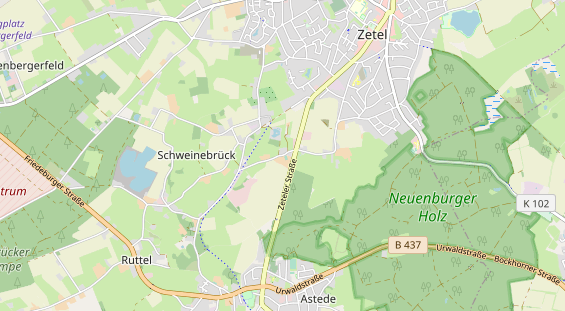 Reiterferien auf Karte