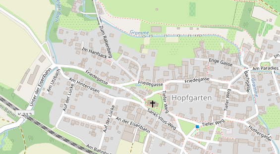 Reiterferien auf Satellitenbild