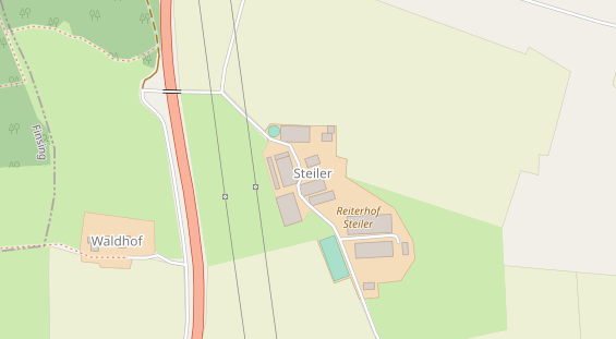 Reiterferien auf Karte