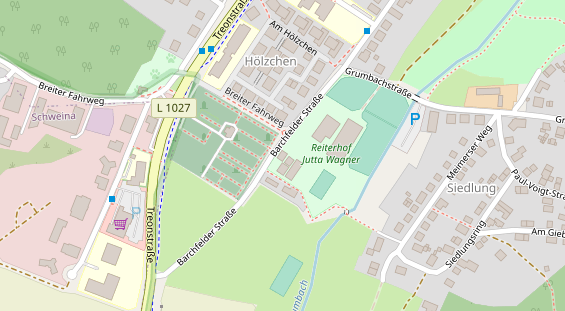 Reiterferien auf Satellitenbild