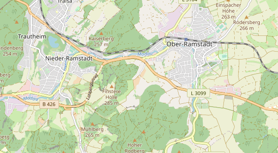 Reiterferien auf Karte