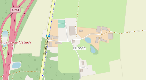 Reiterferien auf Satellitenbild