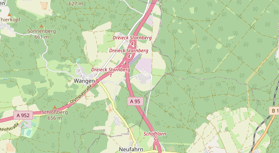 Reiterferien auf Karte