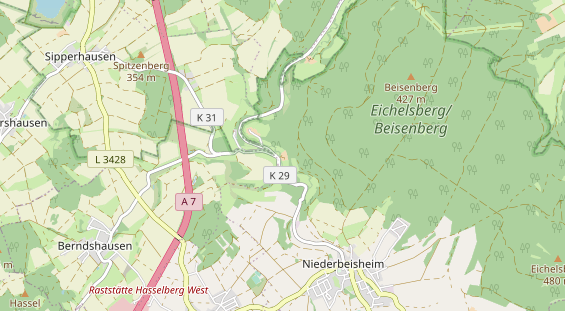 Reiterferien auf Karte