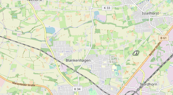 Reiterferien auf Karte