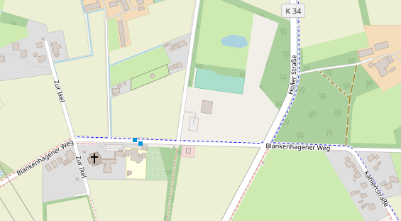 Reiterferien auf Karte