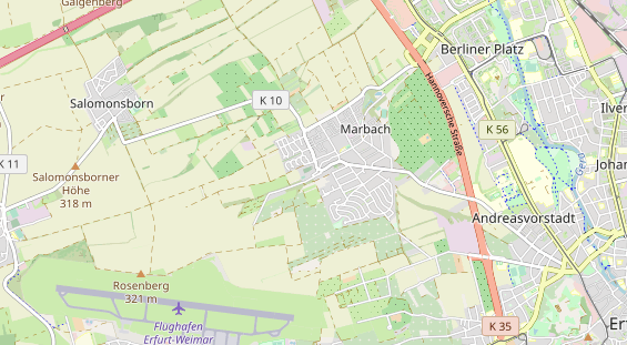 Reiterferien auf Karte