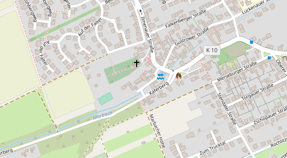 Reiterferien auf Karte