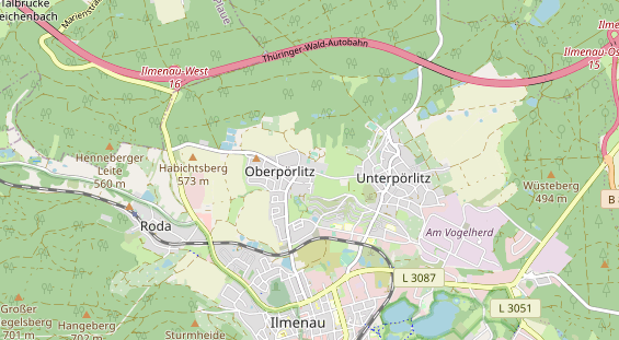 Reiterferien auf Karte