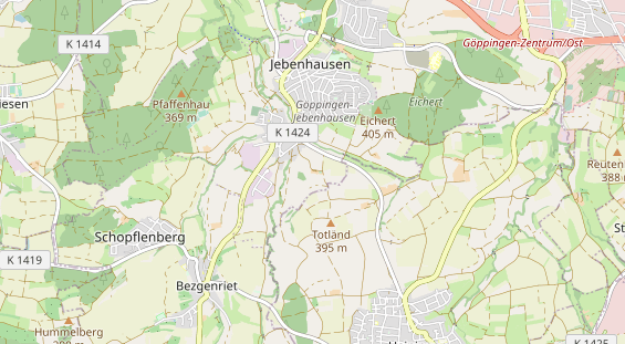 Reiterferien auf Karte