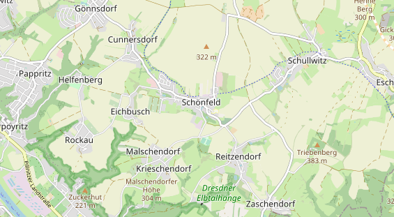 Reiterferien auf Karte