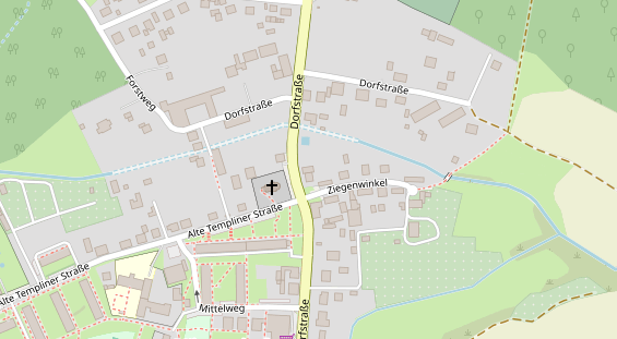 Reiterferien auf Satellitenbild